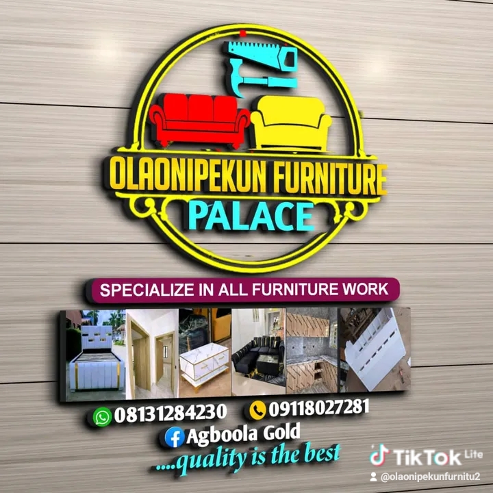 Olaonipekun furniture Palace PAPAPA vendor profile