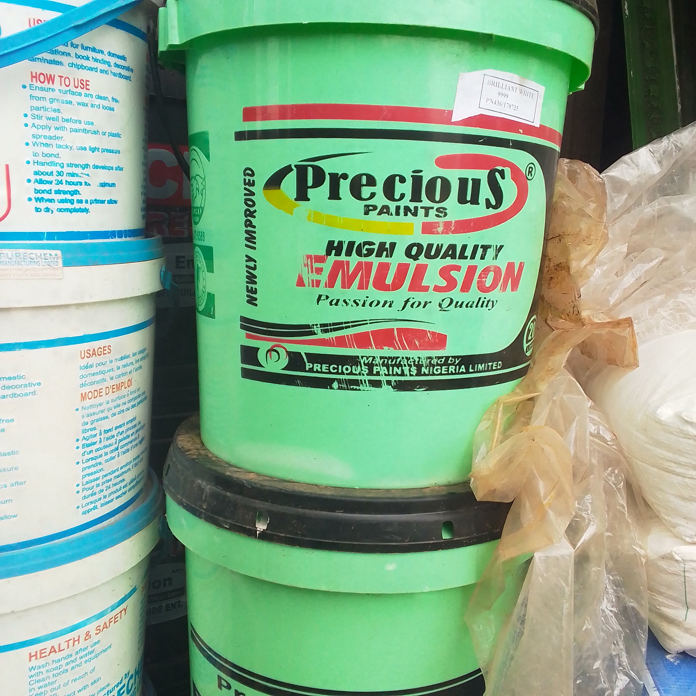 Precious paints