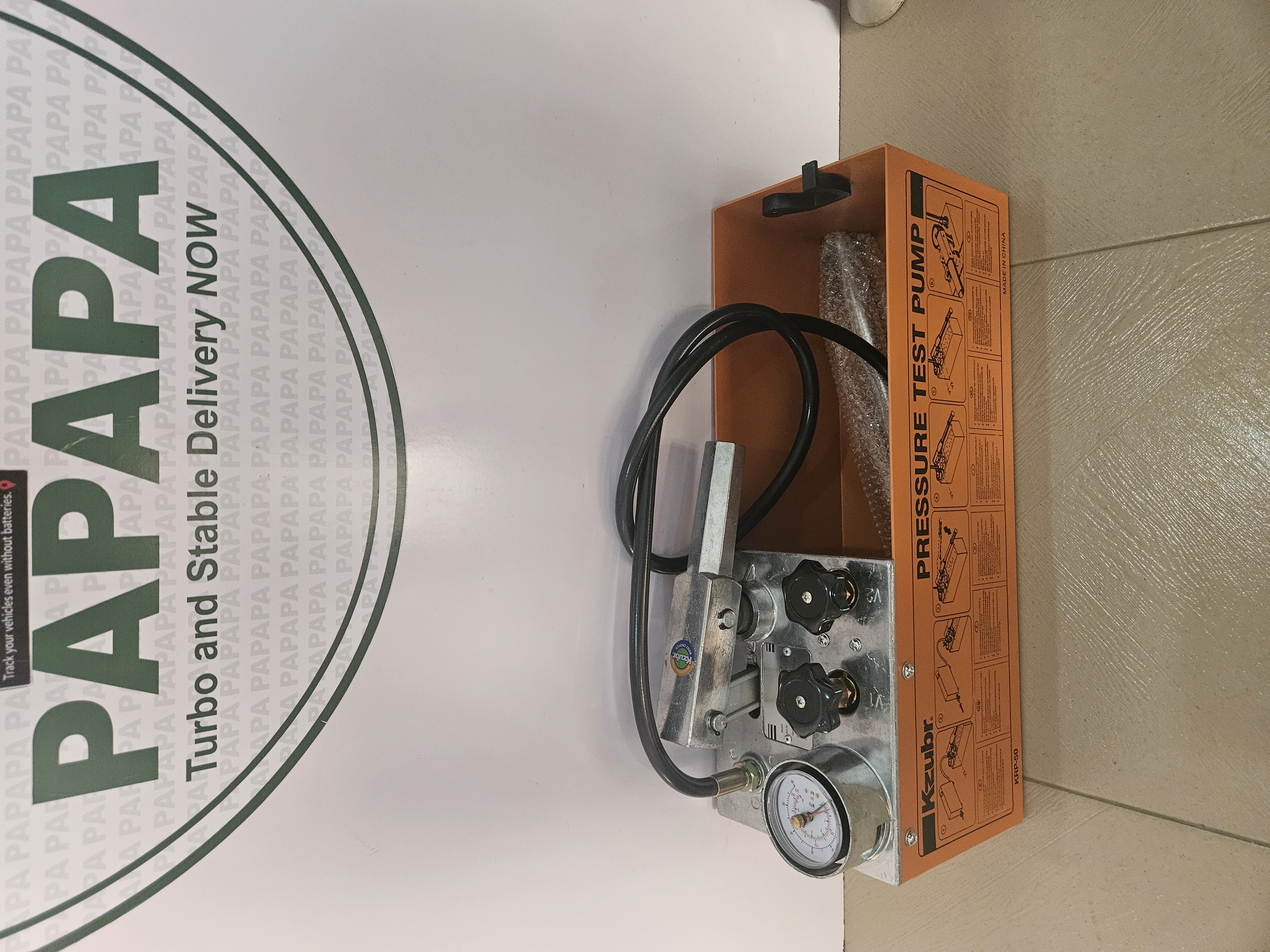 Pressure Testing Pump